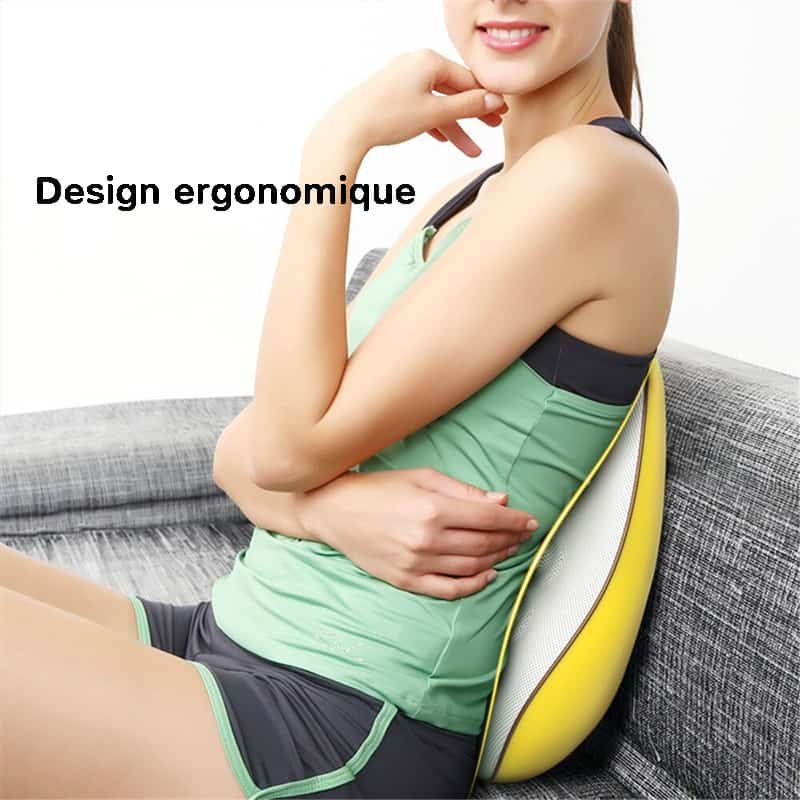 Appareil de massage dos au design ergonomique