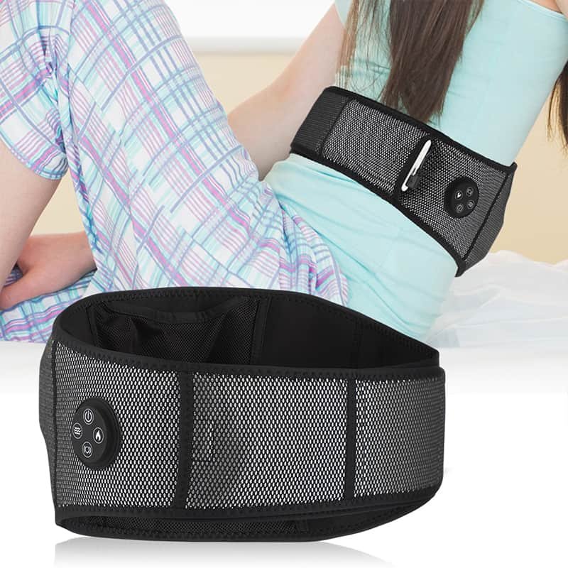 Ceinture chauffante et massante pour les douleurs musculaires