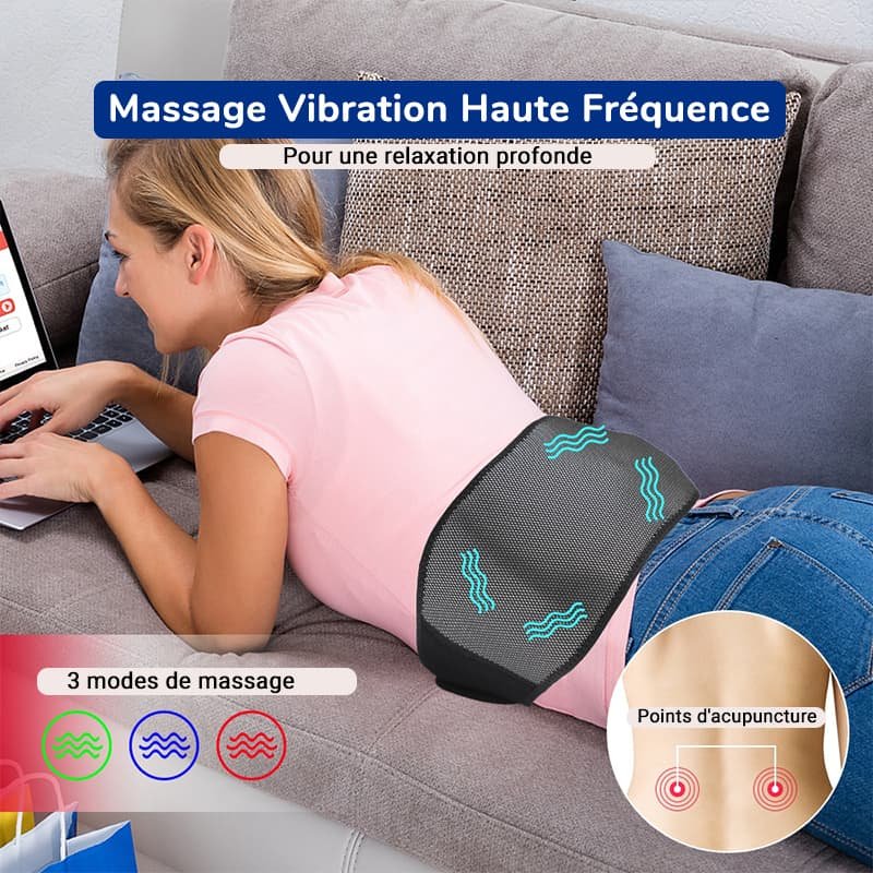 Ceinture chauffante par vibration haute fréquence