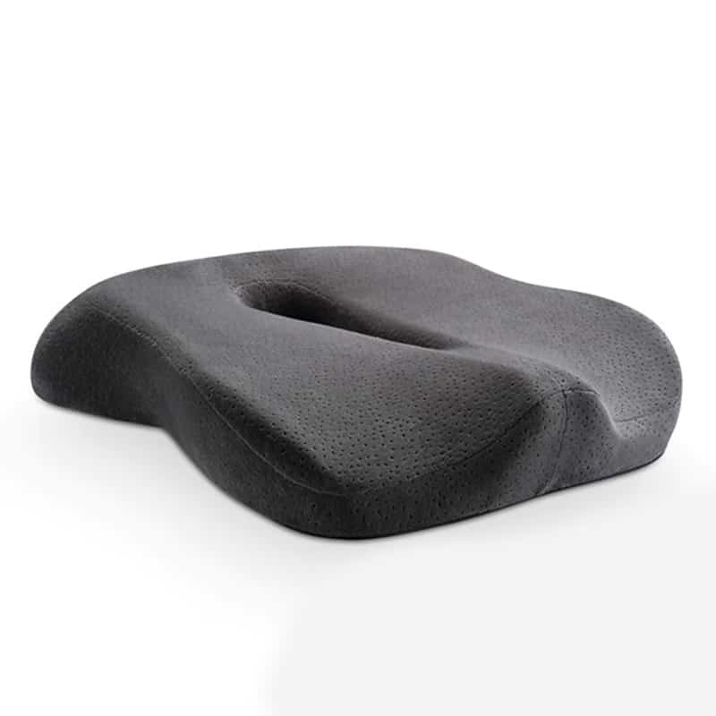 Coussin ergonomique assise coloris gris