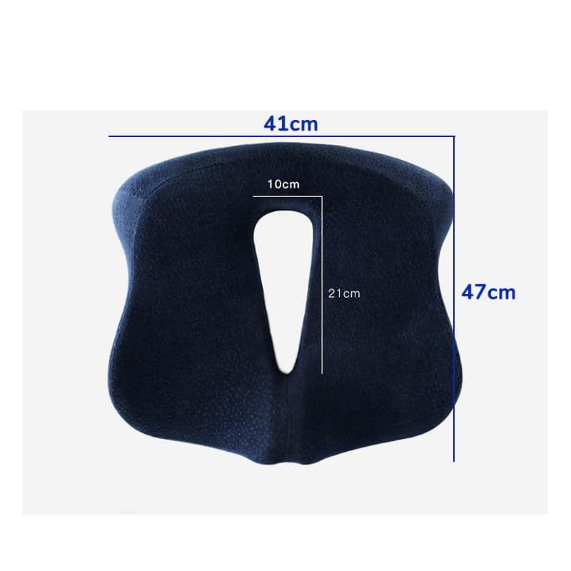 Dimensions du coussin ergonomique assise