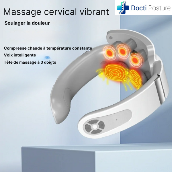 Massage cervicale vibrant