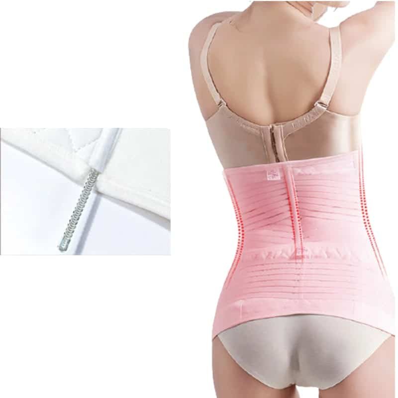 ceinture-post-grossesse-rose-femme-dos