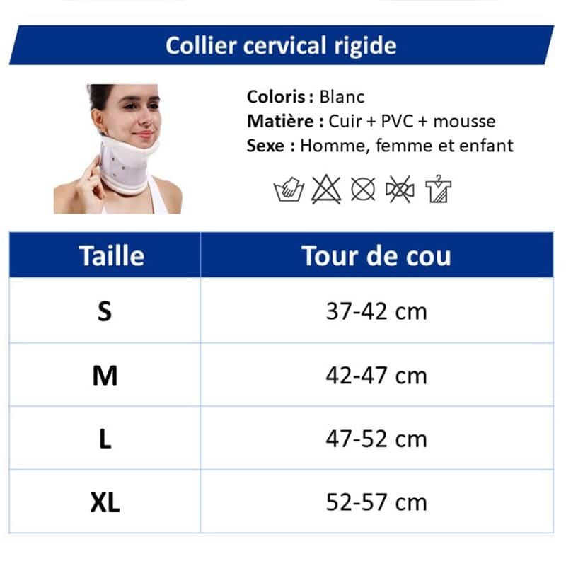 Collier cervical rigide